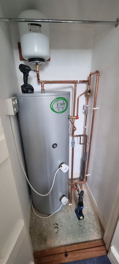 Direct unvented cylinder — project from Neale Plumbing and Heating’s portfolio