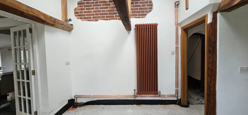 Heating pipework — project from Neale Plumbing and Heating’s portfolio